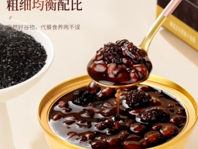 福东海 即食五黑粥990克 黑桑葚黑芝