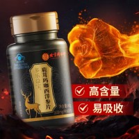 北京同仁堂 玛咖片鹿茸西洋玛卡参男人男士成人男性功能专用补滋肾保健品60粒/瓶
