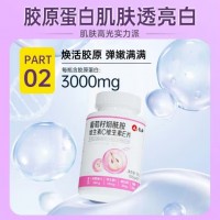 仁和 维生素C维生素E烟酰胺 复合维生素VCVE烟酸 葡萄籽烟酰胺维生素C维生素E片 3瓶装